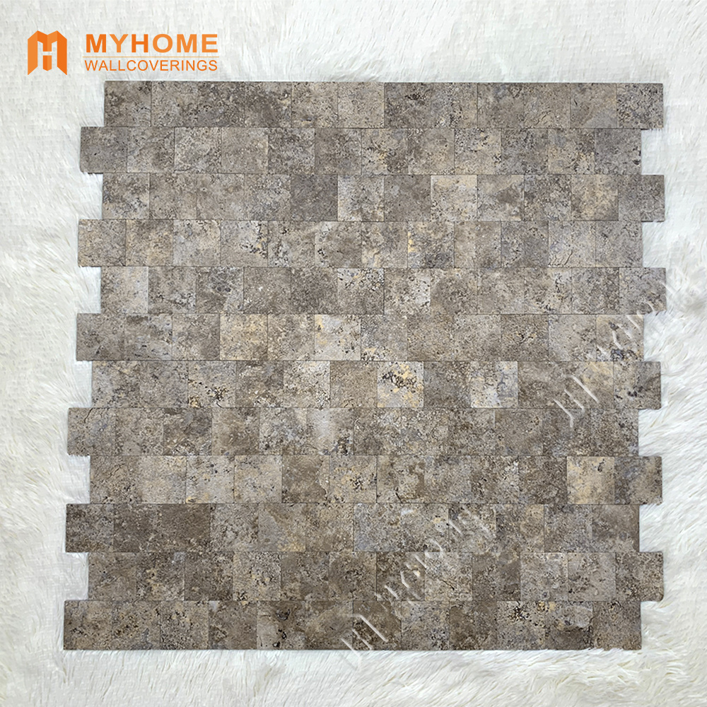 Latest Design Self-adhesive Peel And Stick Mosaic Tile 3D Glass Mosaic Tile