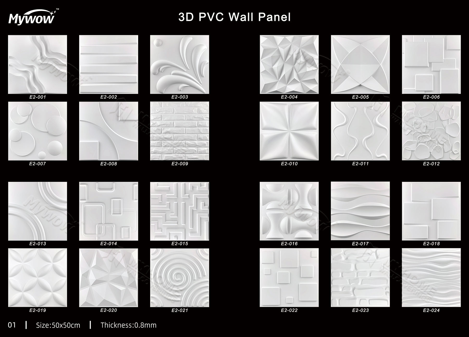 Wholesale Cheap Wall Art Panels 3D Wall Decor PVC Panels ...