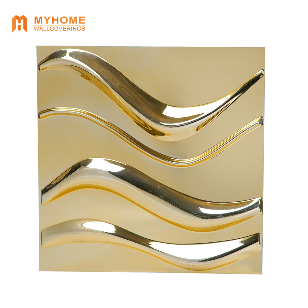 High Glossy 3d PVC wall panel ceiling  wall covering panel for office home decor