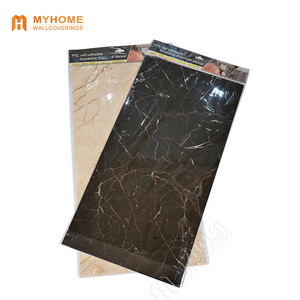 PVC vinyl flooring sticker peel and stick floor tile paper 3D floor stickers