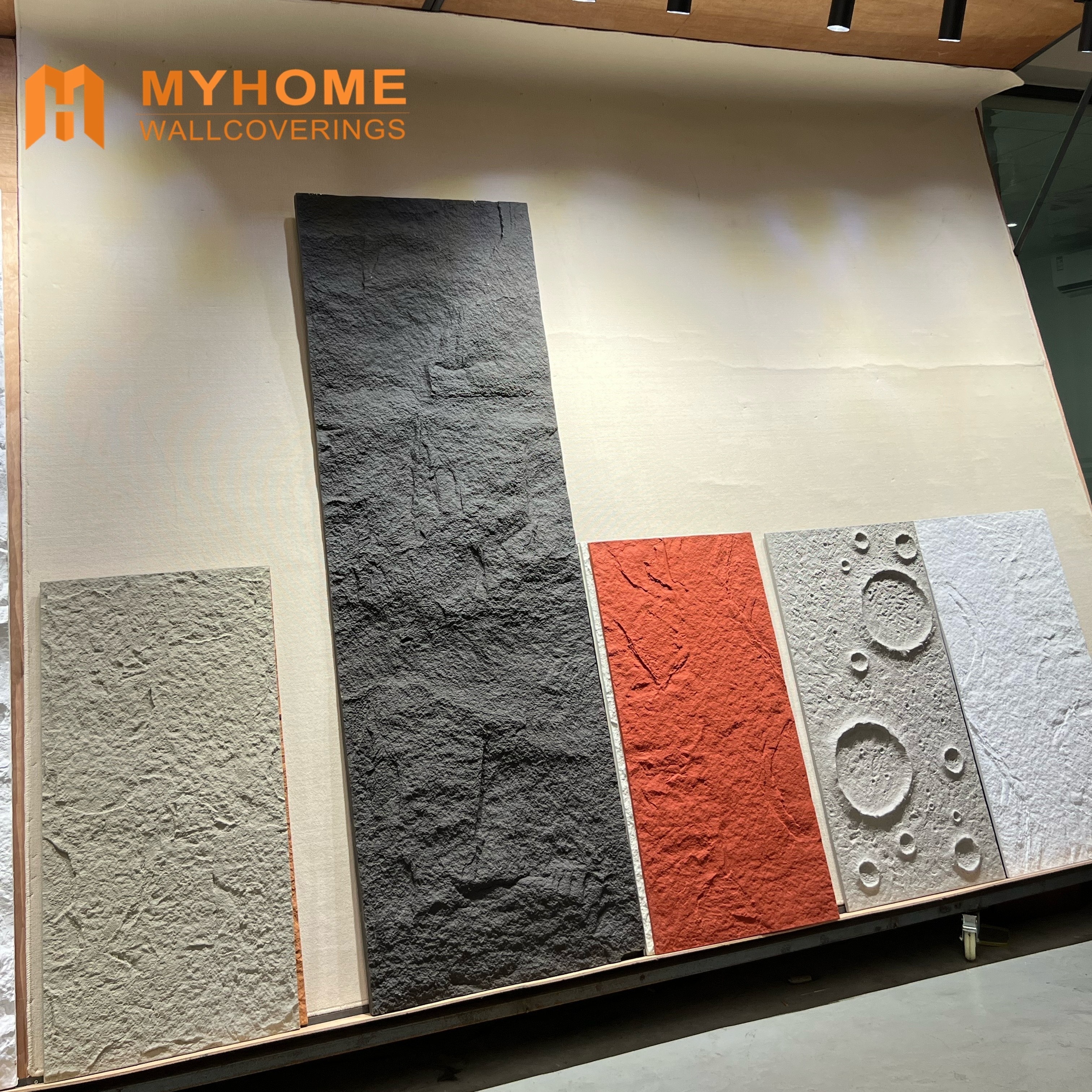 New arrival stone column wraps decorative artificial 3d pu faux pu rock veneer stone wall panels