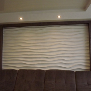 moisture-proof 3d MDF  wall panel for  wall decoration