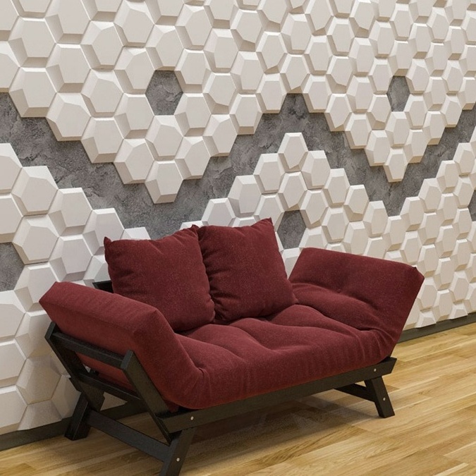 3d texture wall panel for Background wall decoration