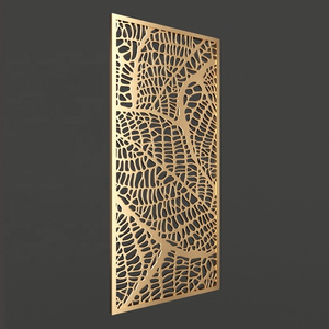 decorative metal  fence panels used for hotels exterior wall decoration