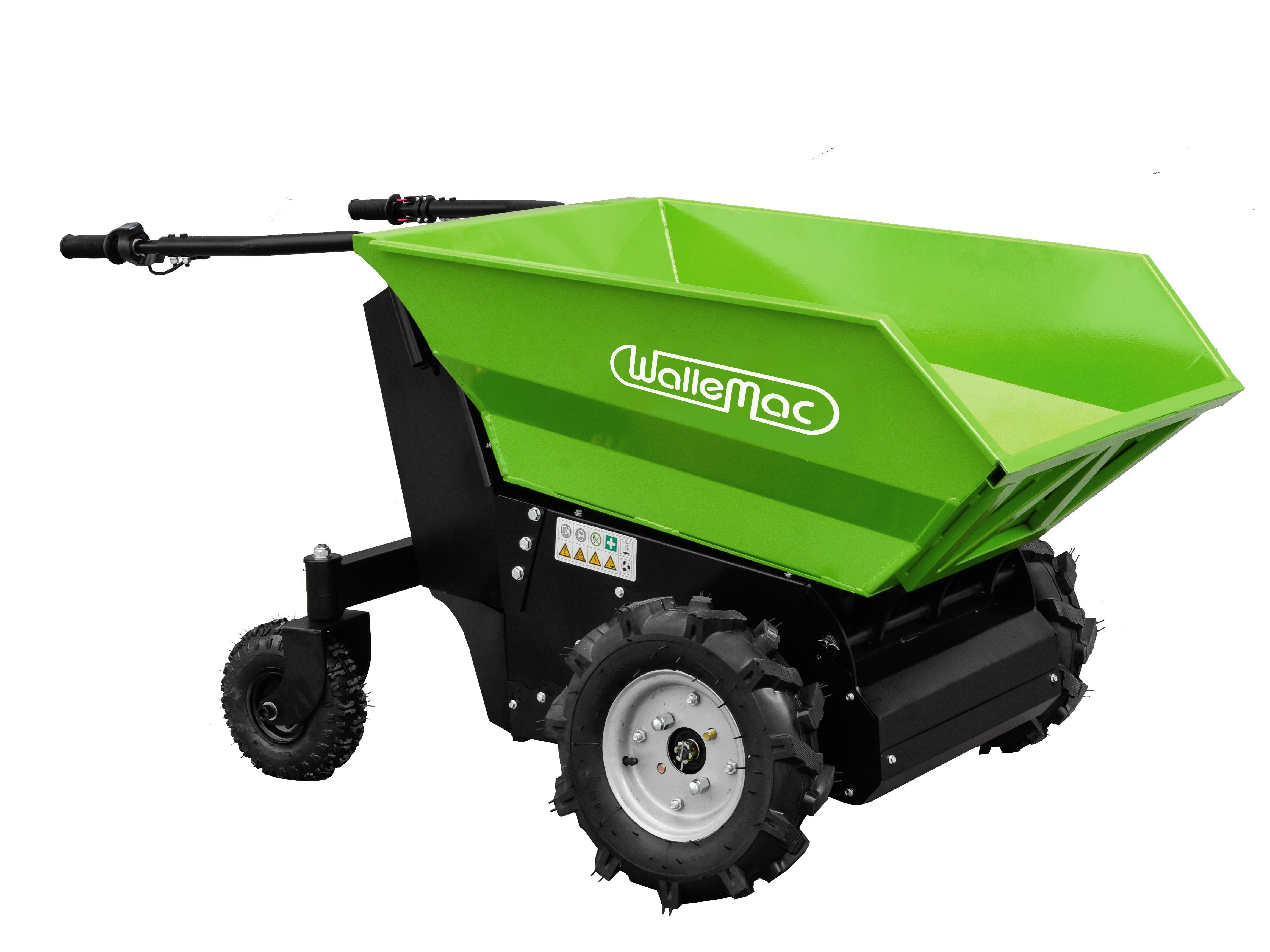 Electric Mini Dumper 500kg capacity battery-powered cart electric wheelbarrow for gardening landscaping and construction