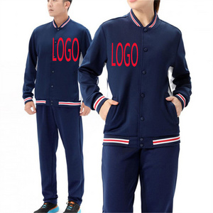 Fashion Versatile Men's Varsity Jackets Spliced Cardigan Baseball Uniforms Loose Couple Baseball Jackets