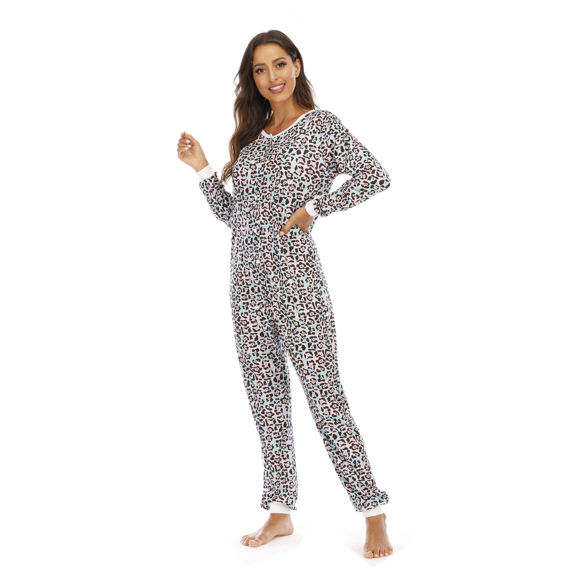 100% Polyester New Design Elegant Pajamas Custom Print Adult Onesie For Woman