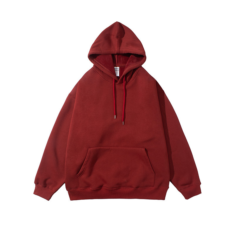 custom wholesale design oversized 80 cotton 20 polyester hoodie plain oversize hoodies men