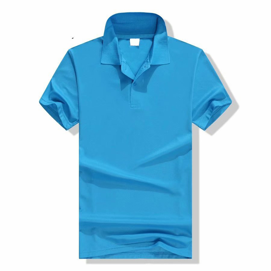 Wholesale Printing Plain Business Men's Polo T-Shirts Short Sleeve Collar Embroidery 100% Cotton RED Polo Shirts