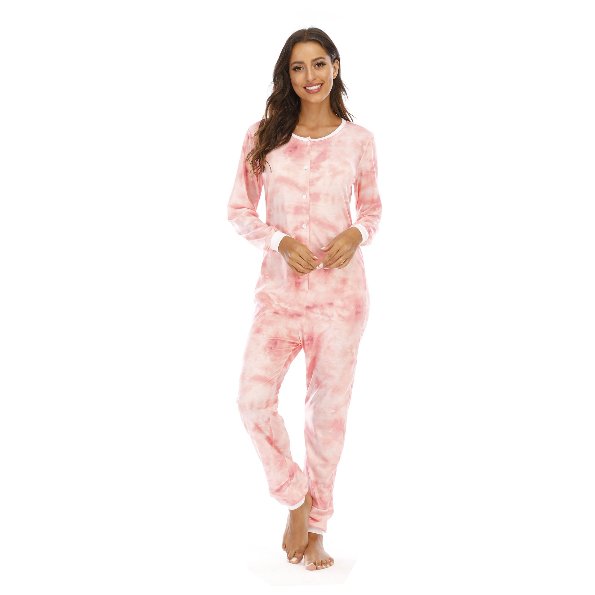 100% Polyester New Design Elegant Pajamas Custom Print Adult Onesie For Woman