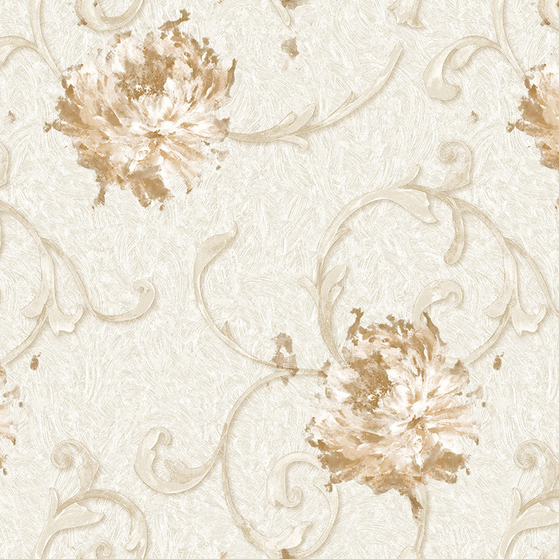 Home Decoration from China Wallpaper Flower Vinyl Wallpaper