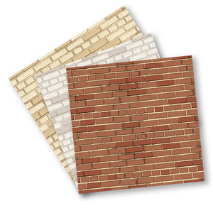 Hot selling brick new design  wall paper 3d brick