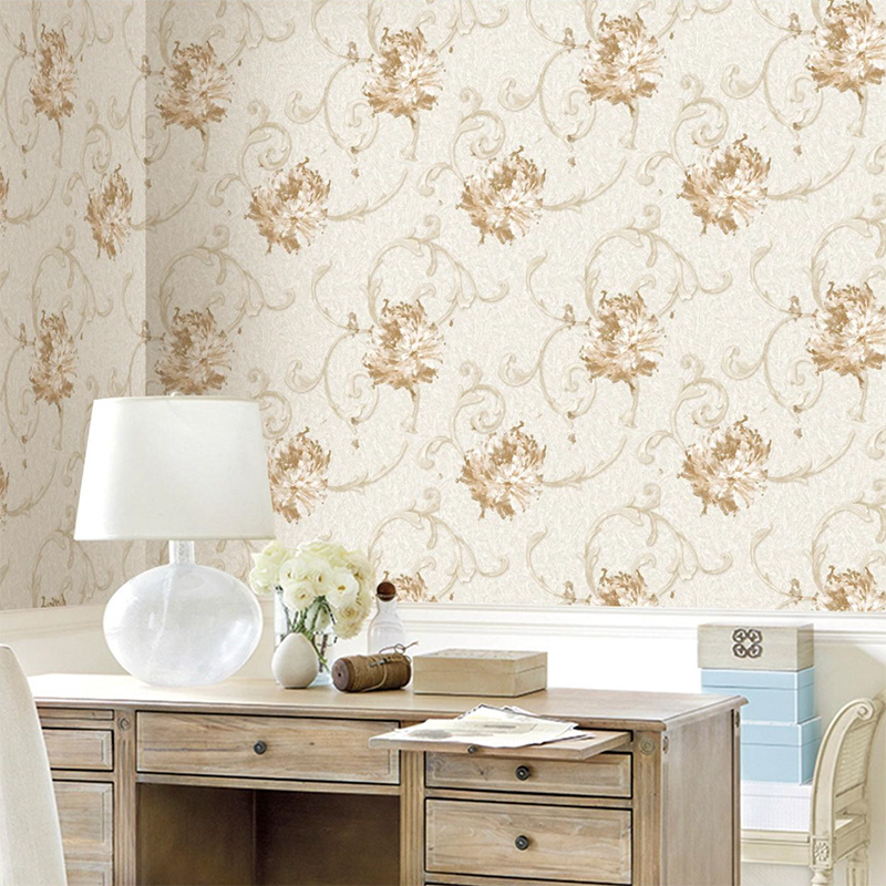 Home Decoration from China Wallpaper Flower Vinyl Wallpaper