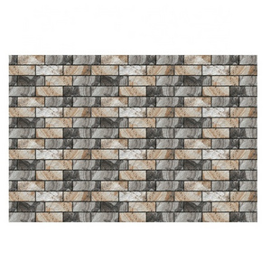 Hot Sale home decoration light thin cost saving rough flexible stone brick veneer tile look porcelain floor brick wall tile