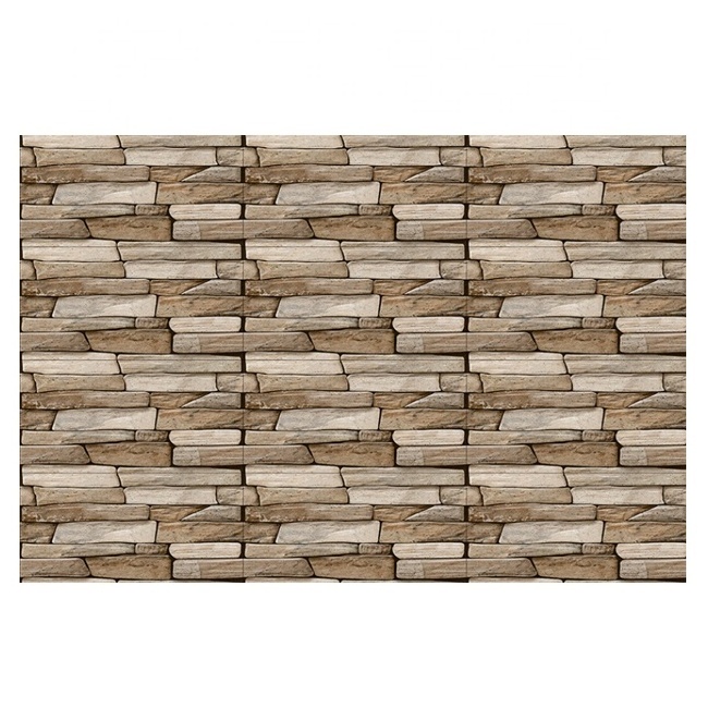 Nature marble Brown rock outdoor rough textured stone exterior rustic wall ceramic tile