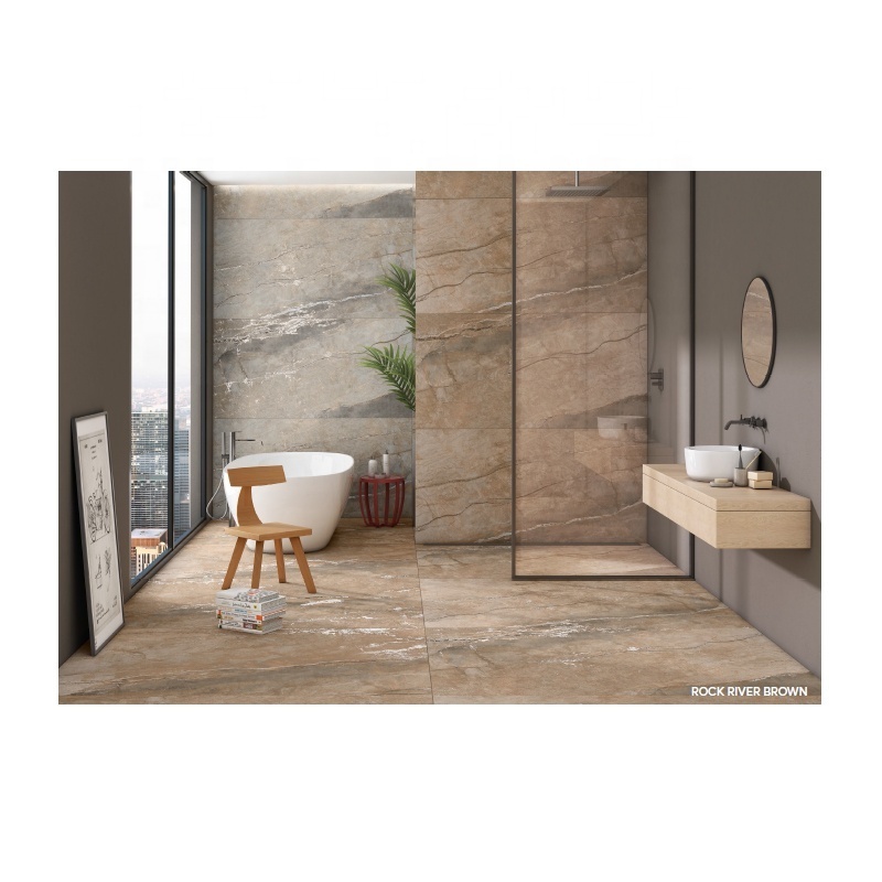 80 160 cm Rock Brown gray kitchen decoration porcelain bathroom shower floor tile and ceramic wall tiles