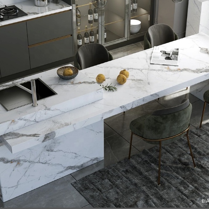 Marble Full Polished Glazed glossy Big Slab 1600x3200 floor tiles Porcelain Ceramic Wall Tiles