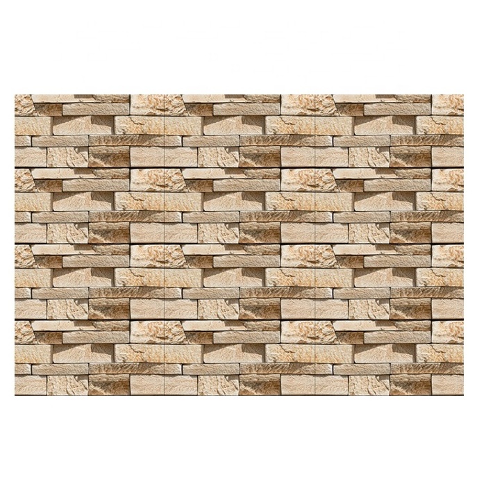 Flexible Grey Natural Stone Wall Tiles Outdoor Exterior Cladding Tile 30x60 3D Tiles For Wall