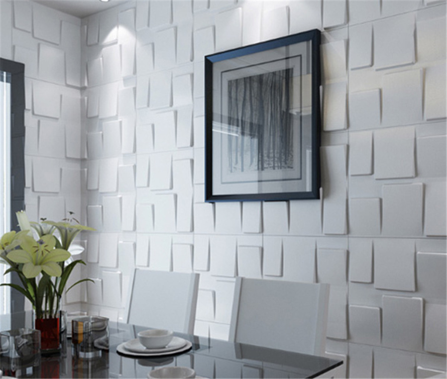 Hot Sale Brick Textured Wall Panels Colored Wall Paneling In PVC