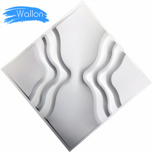 PVC Decorative Panel Waterproof 3D Matt Black Wall Panels For Roof And Wall Decor