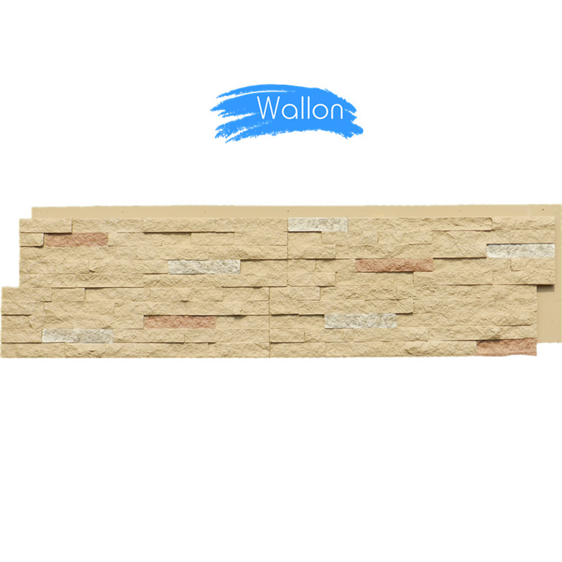 2020 High Quality Beautiful Cheap Polyurethane PU Cheap Red Brick Wall Tile