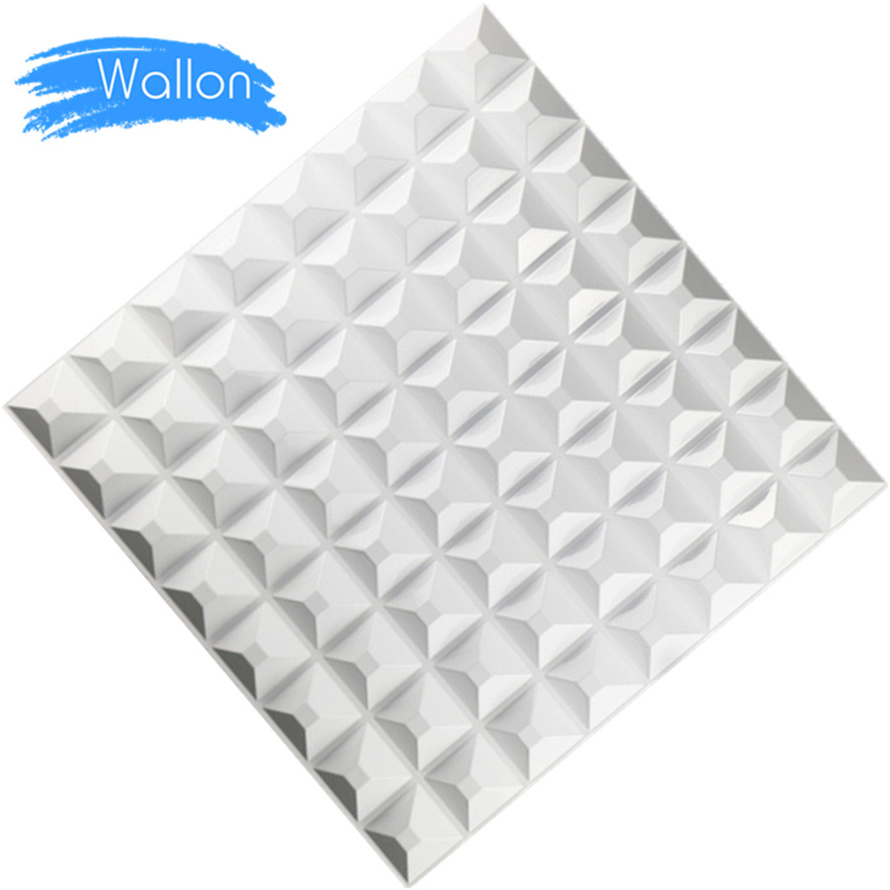 Waterproof Interior PVC Decoration Murale 3D Panels For Ceiling Or Walls