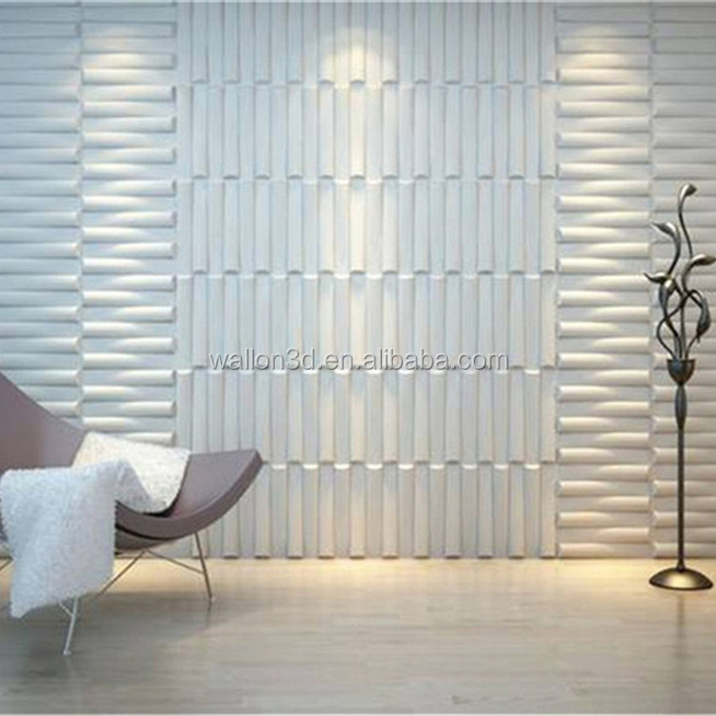 Brand New 3d board Embossed PVC wall panels 3d decorative for Home