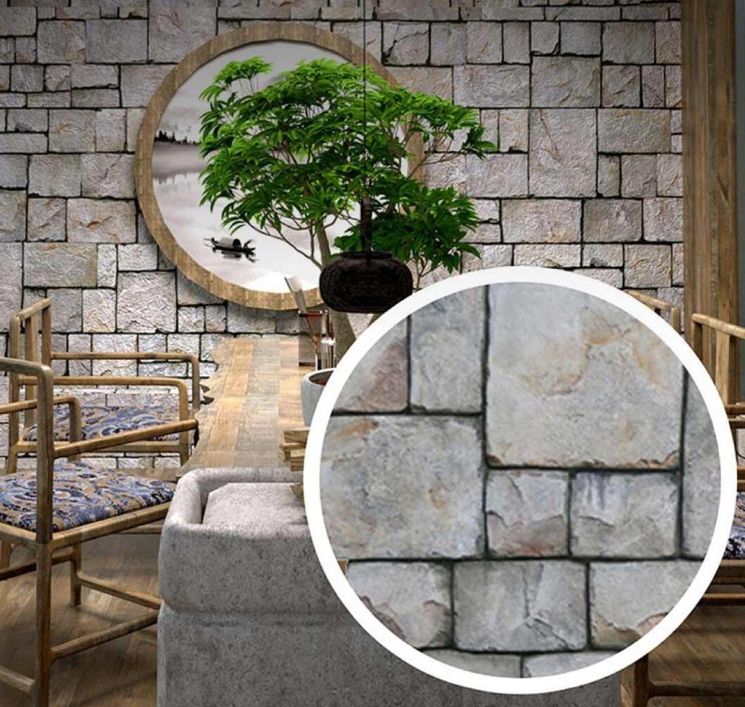 FPC Pillar Panel Stone Column Wraps Decorative Artificial 3D Faux PU Rock Veneer Stone Wall Panels