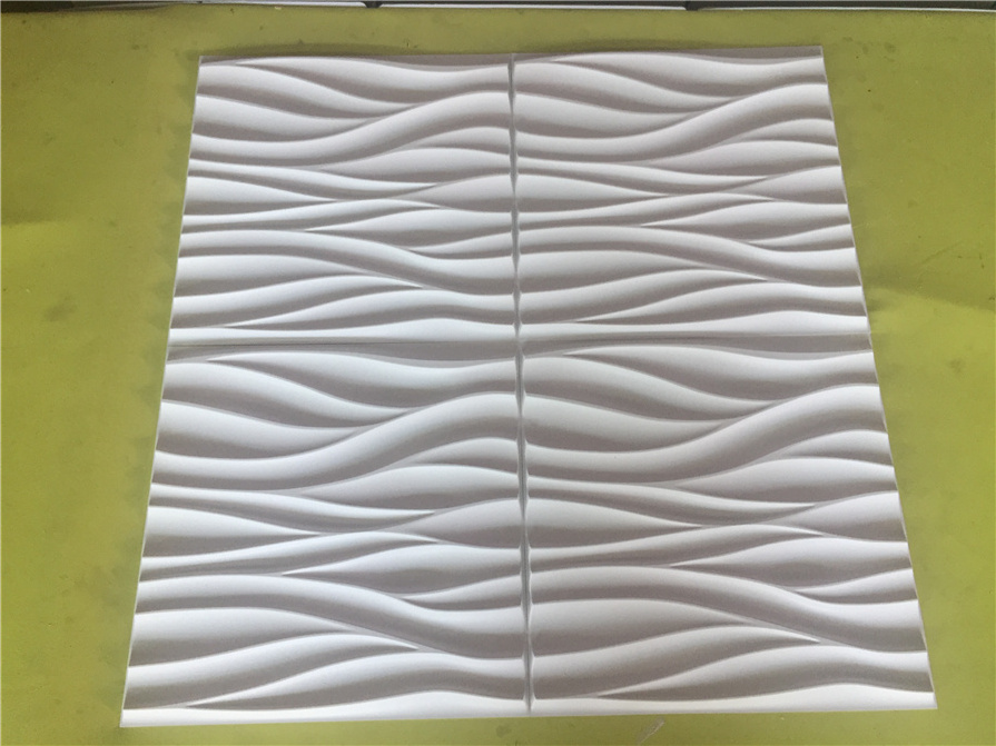 Modern Wall Art Decor Styrofoam 3D Effect PVC Decorative Stone Wall Panel Moulding For Home