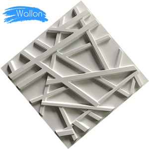 Fireproof Matt Black Drawing Wall Cladding PVC Sheet Plastic Panels For Wall