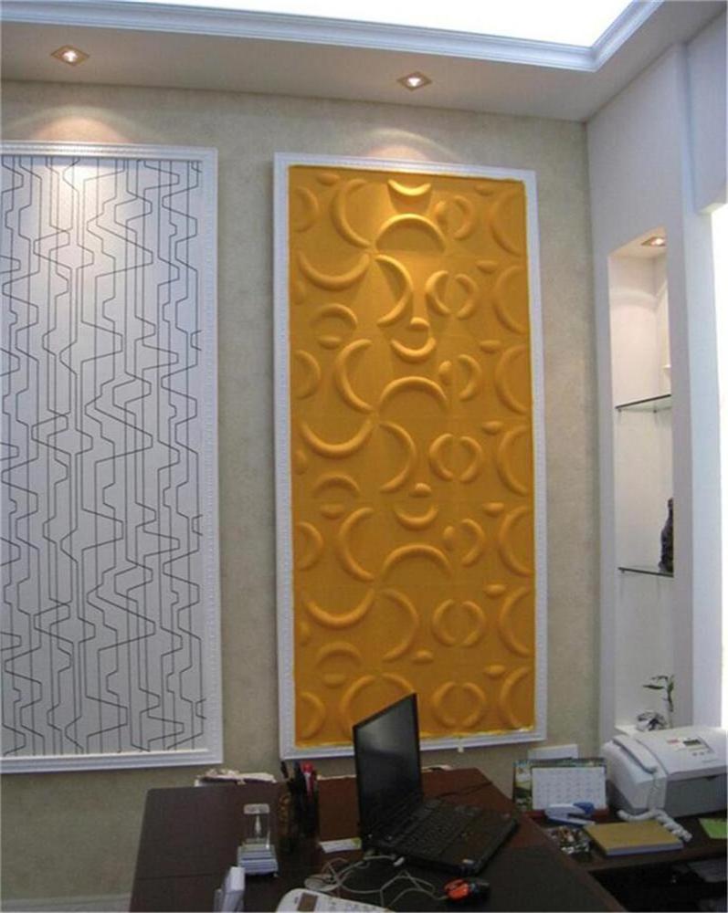 Circle & Dot 3D Wall Decor Panels PVC