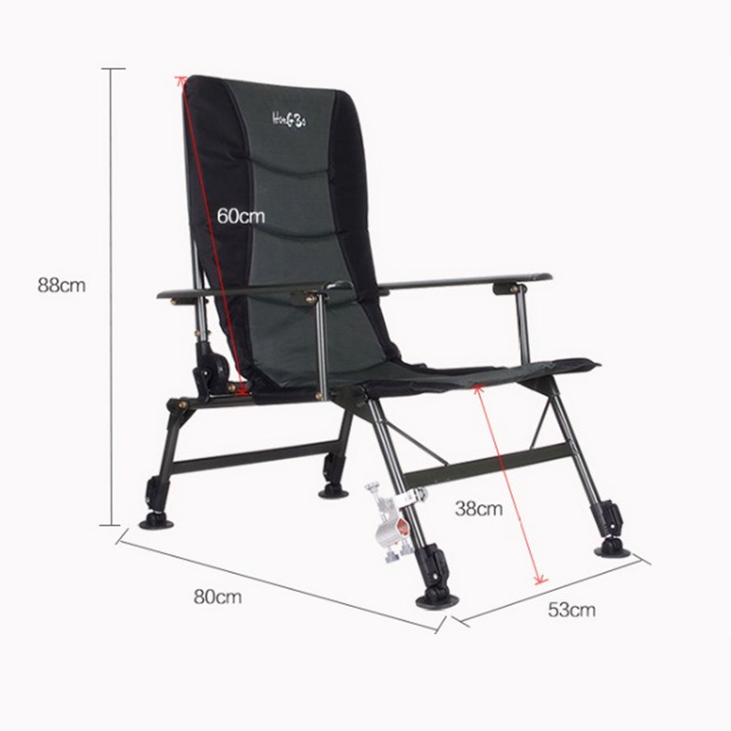 Factory price camp folding chair with 350 LBS Weight Limit beach chair lightweight carp fishing chair