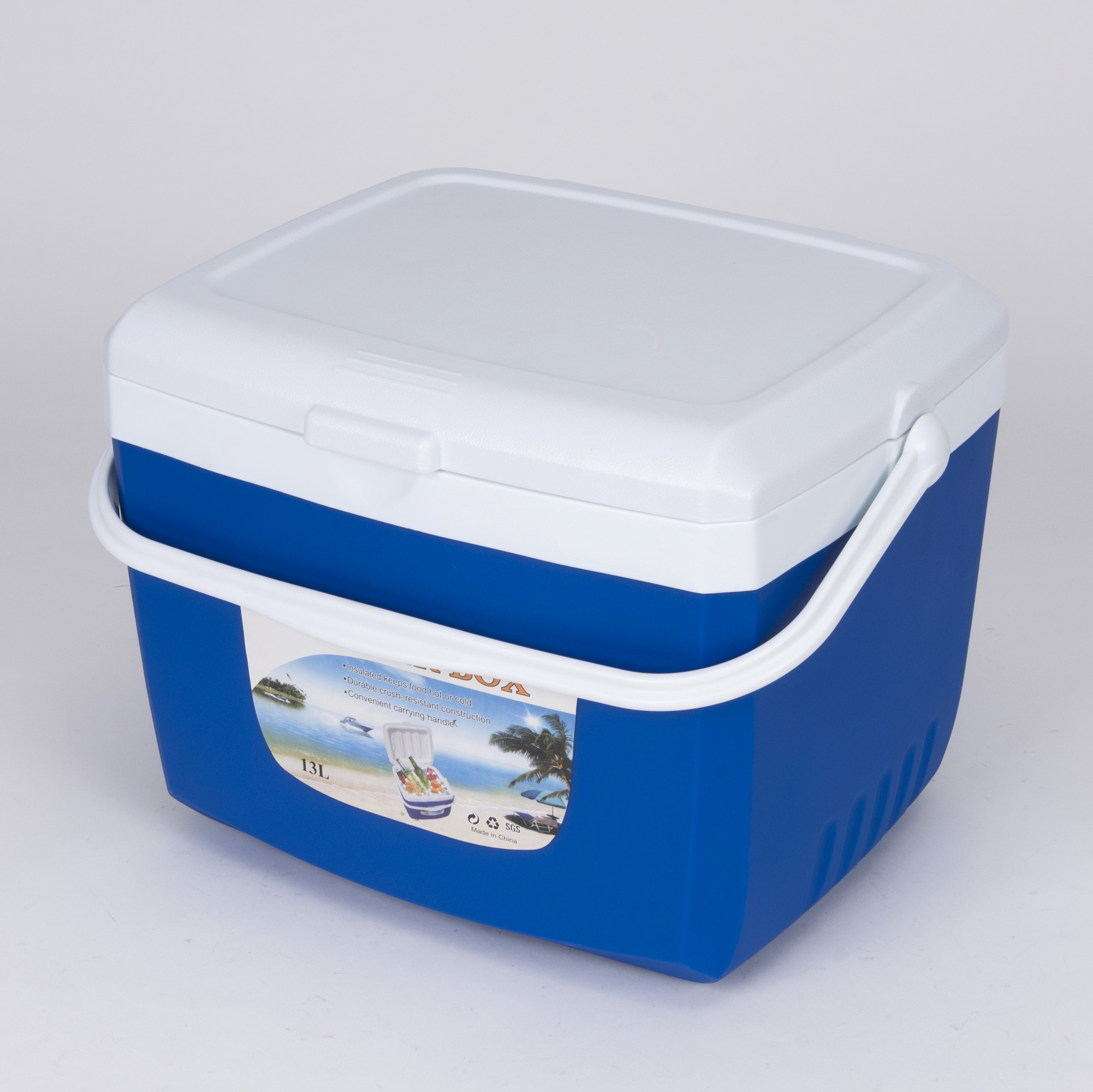 Custom Outdoor Cooler box Chilli bin For Fishing Camping Hiking 13/26/45L Rotomolded Ice Chest Storage Hard Cooler Box