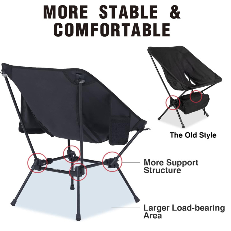 Factory Price  Cheap Travel Beach Foldable Camping Chair Portable Used Aldi Folding Camping Chair