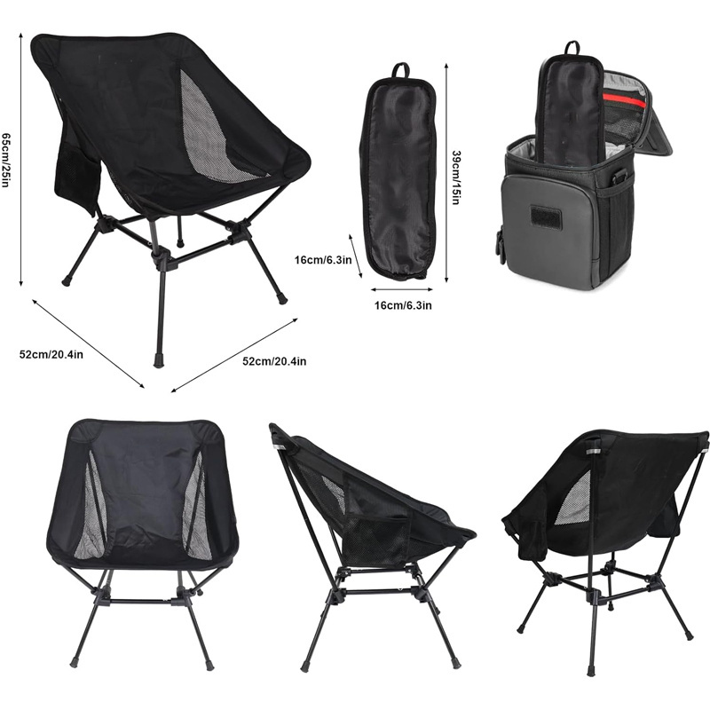 Factory Price  Cheap Travel Beach Foldable Camping Chair Portable Used Aldi Folding Camping Chair