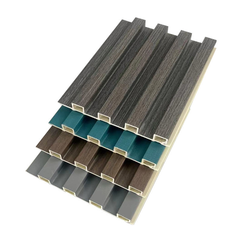 Best seller Waterproof Hotel Cladding wall decorative pvc uv wpc wall Fluted Panels Interior Wall Panel China Wpc Boards