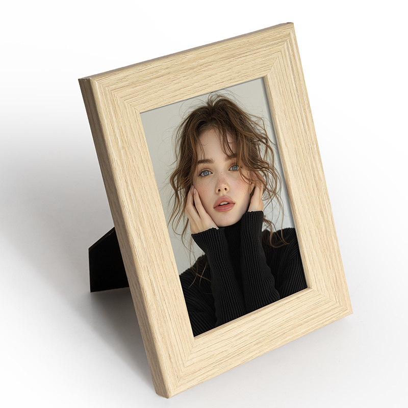 Hot Sale Wholesale Natural Wood Grain Rustic Picture Frames Wooden Wedding Picture Photo Frames