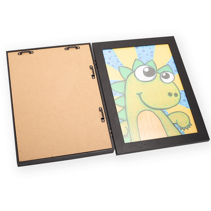 Kids Art Frame A4 Front Opening Changeable Children Drawing Frame Handicraft Kids Artwork Picture Frame