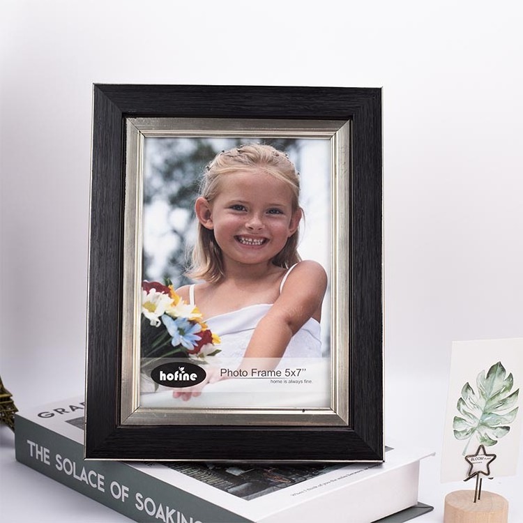 High Quality PS Photo Frame 5*7''/8*10'' Customize Poster Desktop Picture Photo Frame For Home Decor