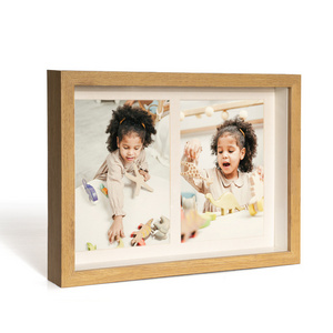 Wholesale Price New Design Collage Picture frame 6x8  Inch With 2 Openings Picture Frames For family