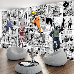 Ninja Japanese anime 5d wallpaper living room wall paper design