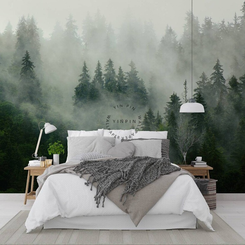 Forest Wallpaper Nature Wall Mural for bedroom Living Room Background decoration