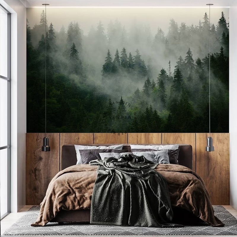 Forest Wallpaper Nature Wall Mural for bedroom Living Room Background decoration