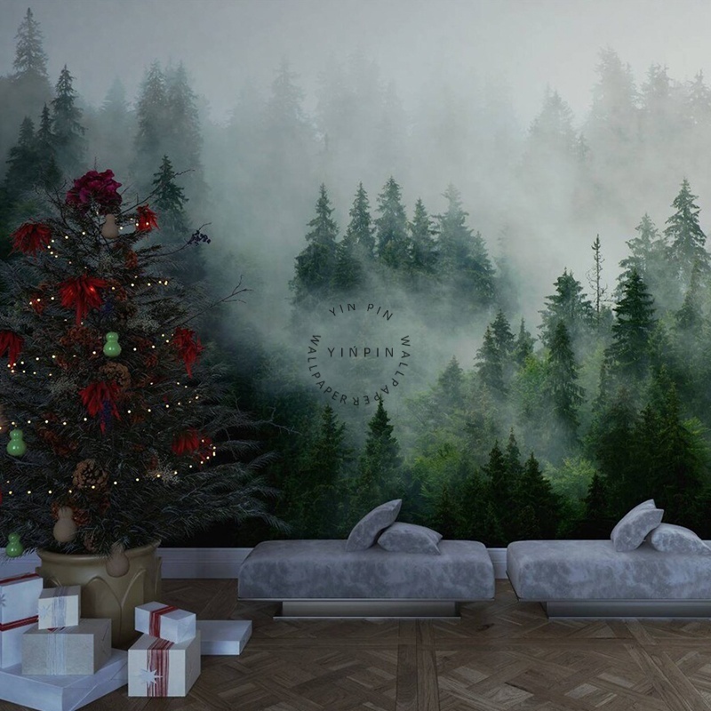 Forest Wallpaper Nature Wall Mural for bedroom Living Room Background decoration