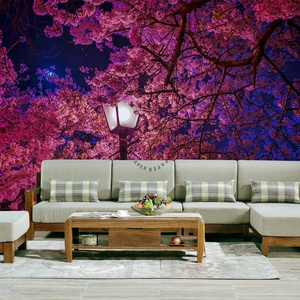 Cherry blossom peel and stick  vintage japanese wallpaper wall decor