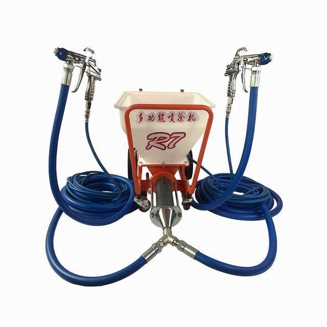 R7 high quality concrete Mortar spray/spraying plastering machine/shotcrete machine for sale