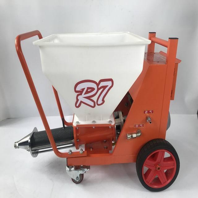 R7 high quality concrete Mortar spray/spraying plastering machine/shotcrete machine for sale