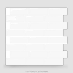 Peel and Stick Tiles Kitchen Backsplash Tiles 3D Wall Stickers 6 Tiles/Pack Kitchen Wall Stickers