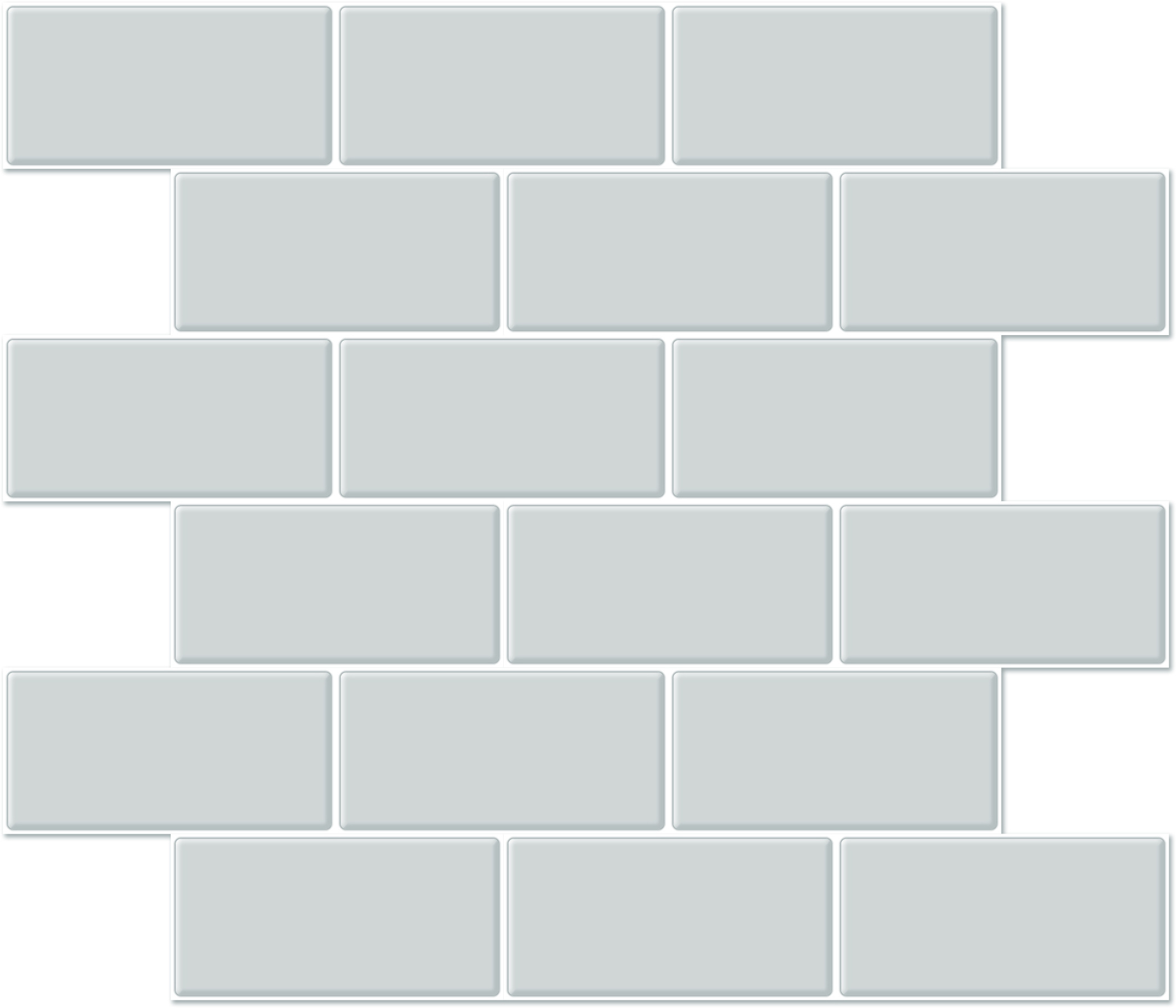 Artiles Grey Subway Peel and Stick Wallpaper Fast Shipping  Wall Tiles for Bathroom & Kitchen Backsplash