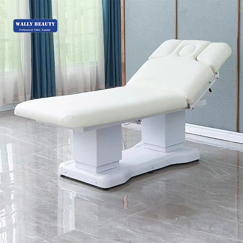 Wallybeauty  4 motors Medical Spa Massage Treatment Table Cosmetic Electric Aesthetic Facial Beauty Salon Bed